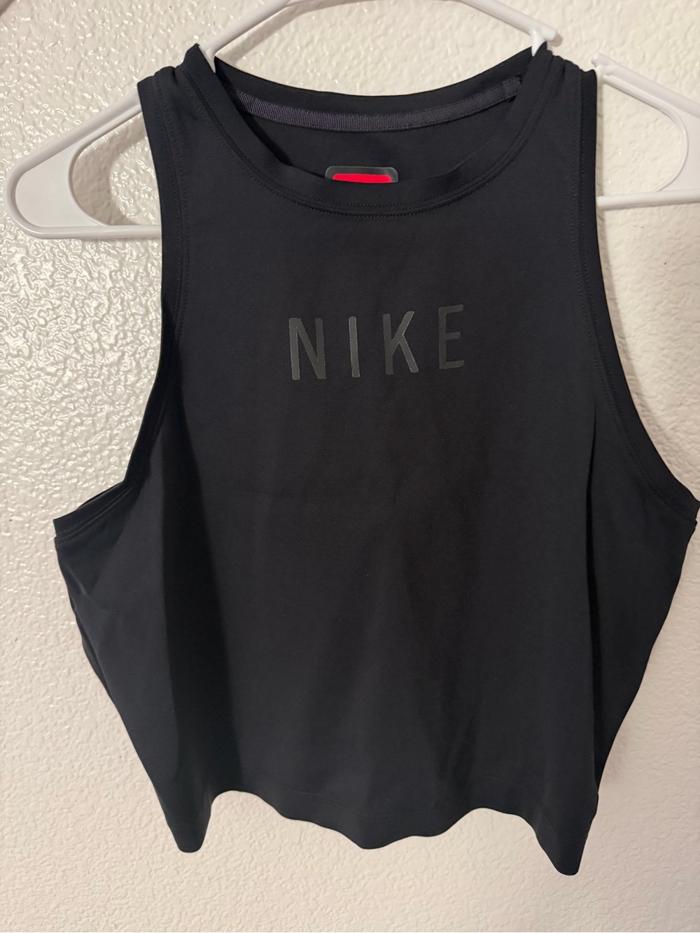 Nike Black Women's Athletic Tank Top with Subtle Logo